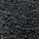 Yökaupunki-merinovillaneulos, musta/beige