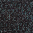 Beehive Organic Knitted Fabric, black/petrol