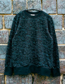 Yökaupunki Sweatshirt, black/petrol