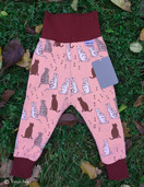 Musakissat Baby Leggings, pink