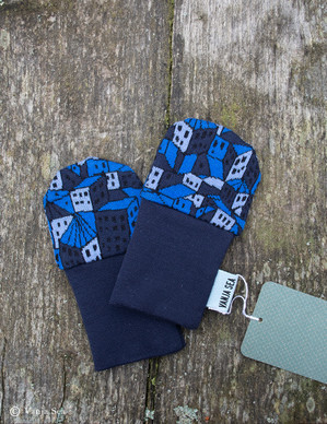 Iltakaupunki Baby Mittens