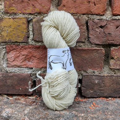 3ply Wool Yarn, Off-White