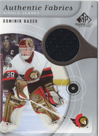 2005-06 SP Game Used Authentic Fabrics #AFHA Dominik Hasek