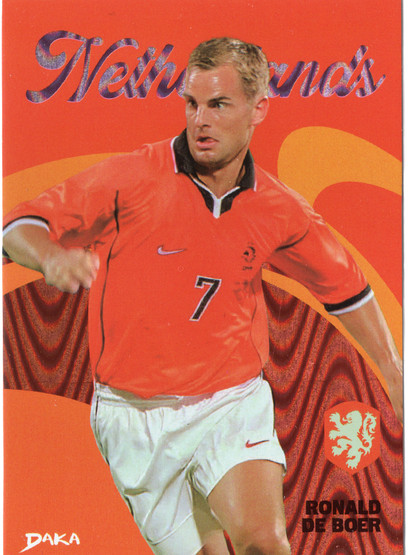 2025 Daka Top Audience Netherlands Red Wave #NNFT16B Ronald De Boer /49
