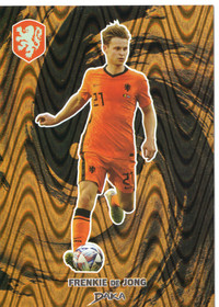 2025 Daka Top Audience Netherlands Tai Chi Orange Wave #TC11 Frenkie De Jong /25