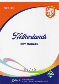 2025 Daka Top Audience Netherlands Pink Wave #NNFT10B Roy Makaay /75