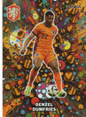 2025 Daka Top Audience Netherlands Painted Decoration Orange Wave #PD5 Denzel Dumfries /25