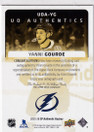 2025-26 SP Authentic - UD Authentics Autographs  #UDA-YG - Yanni Gourde AU