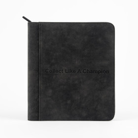 Euro Elite 4 Pocket Toploader Binder – 160 toploaderille (musta)