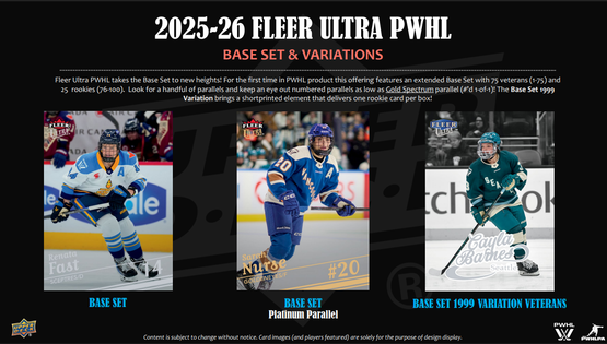 2025-26 Upper Deck Fleer Ultra PWHL Hockey Hobby Box