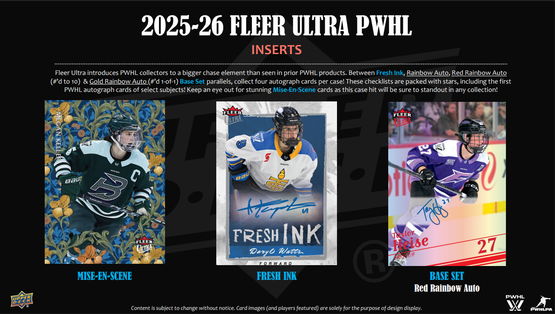 2025-26 Upper Deck Fleer Ultra PWHL Hockey Hobby Box