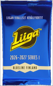 2026-27 Blueline Liigakortit Series 1 irtopussi, 1kpl