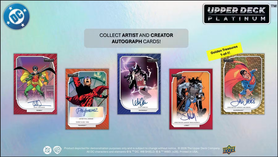 2026 Upper Deck DC Platinum Hobby Box