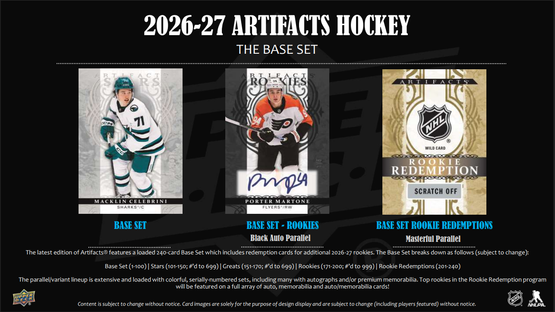 2026-27 Upper Deck Artifacts Hockey Hobby Box