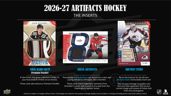 2026-27 Upper Deck Artifacts Hockey Hobby Box