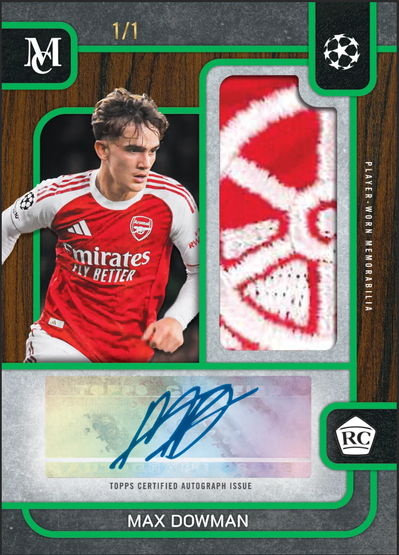 2025-26 Topps Museum UEFA Club Competitions Soccer Hobby Box