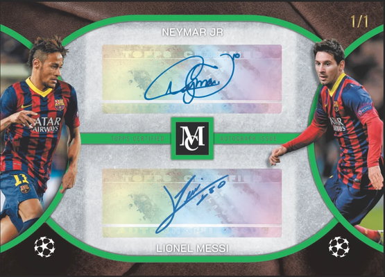 2025-26 Topps Museum UEFA Club Competitions Soccer Hobby Box