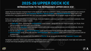 2025-26 Upper Deck Ice Hockey Hobby Box