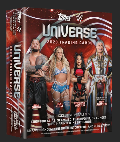 2026 Topps Universe WWE Mega Box