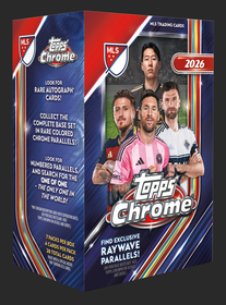 2026 Topps Chrome MLS Blaster Box