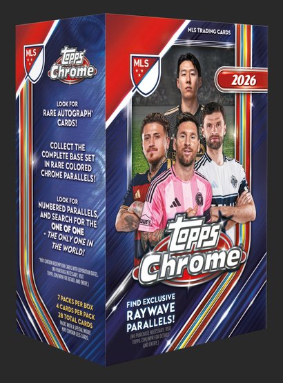 2026 Topps Chrome MLS Blaster Box