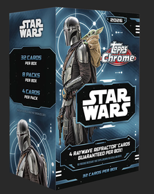 2026 Topps Chrome Star Wars Blaster Box