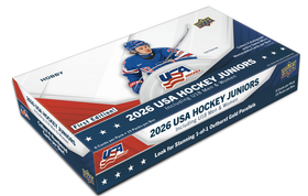 2026 Upper Deck Team USA Juniors Hockey Hobby Box
