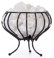 Iron Basket valkoinen suolavalaisin 3-4 kg