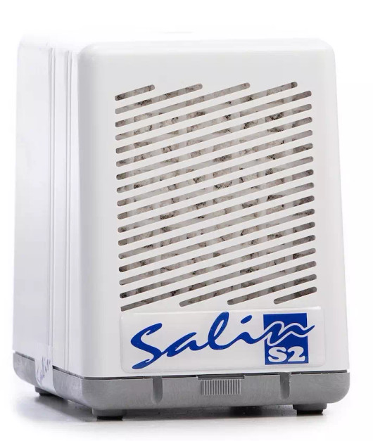 Salin S2 -suolaterapialaite (testilaite, ollut käytössä kahden viikon ajan)