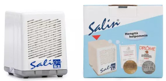 Salin S2 -suolaterapialaite (testilaite, ollut käytössä kahden viikon ajan)