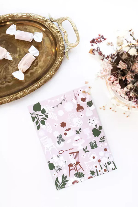 Postikortti: Puutarhajuhlat