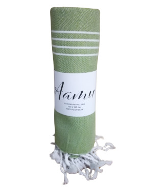 AAMU Hamam-kylpypyyhe oliivinvihreä