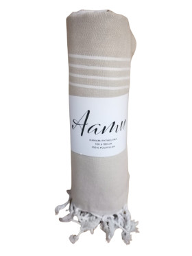 AAMU Hamam-kylpypyyhe beige