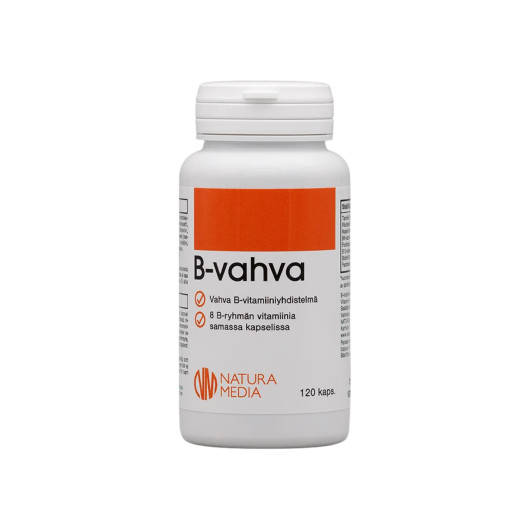 B-vitamiiniyhdistelmä VAHVA (120 kapselia)