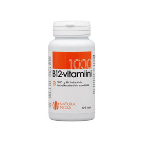 B12-vitamiini 1000µg (120 kapselia)
