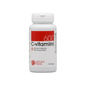 C-Vitamiini 600 mg (100 kapselia)