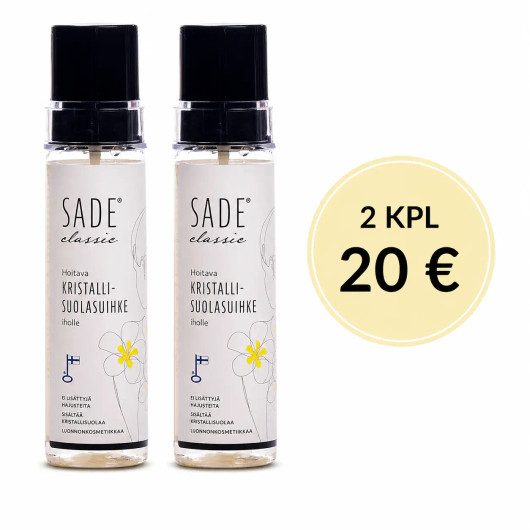Special Offer! 2 x Sade Nourishing Crystal Salt Spray - €20