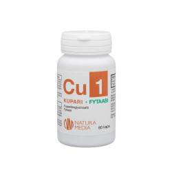 Cu1 KUPARI + FYTAASI (80 kapselia)