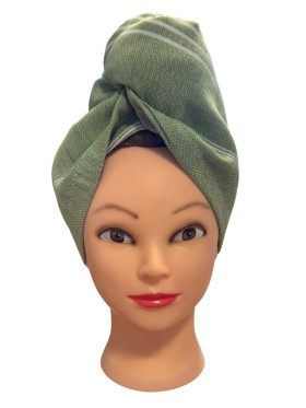 AAMU Hamam-hiusturbaani oliivinvihreä