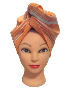 AAMU Hamam-hiusturbaani oranssi