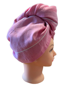 • AAMU Hamam-hiusturbaani pinkki