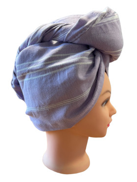 AAMU Hamam-hiusturbaani vaalea liila