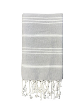 AAMU Hamam-käsipyyhe keskiharmaa