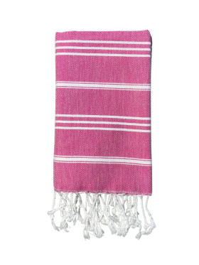 • AAMU Hamam-käsipyyhe punainen marja