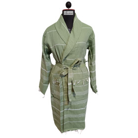 AAMU Hamam-kylpytakki oliivinvihreä