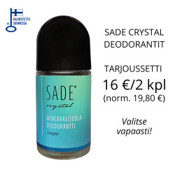 SADE crystal roll-on mineraalisuola-deodorantti Jasper 50 ml
