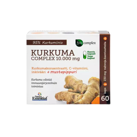 Kurkuma Complex 10000 mg (60 kapselia)