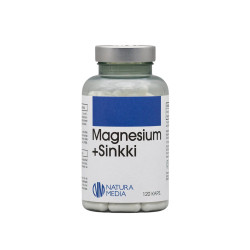 Magnesium-Sinkki (120 kapselia)