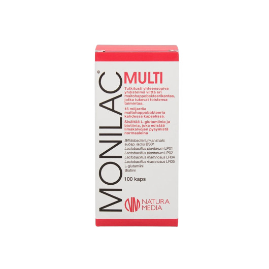 Monilac Multi -maitohappobakteereja (100 kapselia)