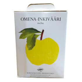 Åmppulan Omena-Inkiväärimehu (sokeroimaton), 3 l hanapakkaus 